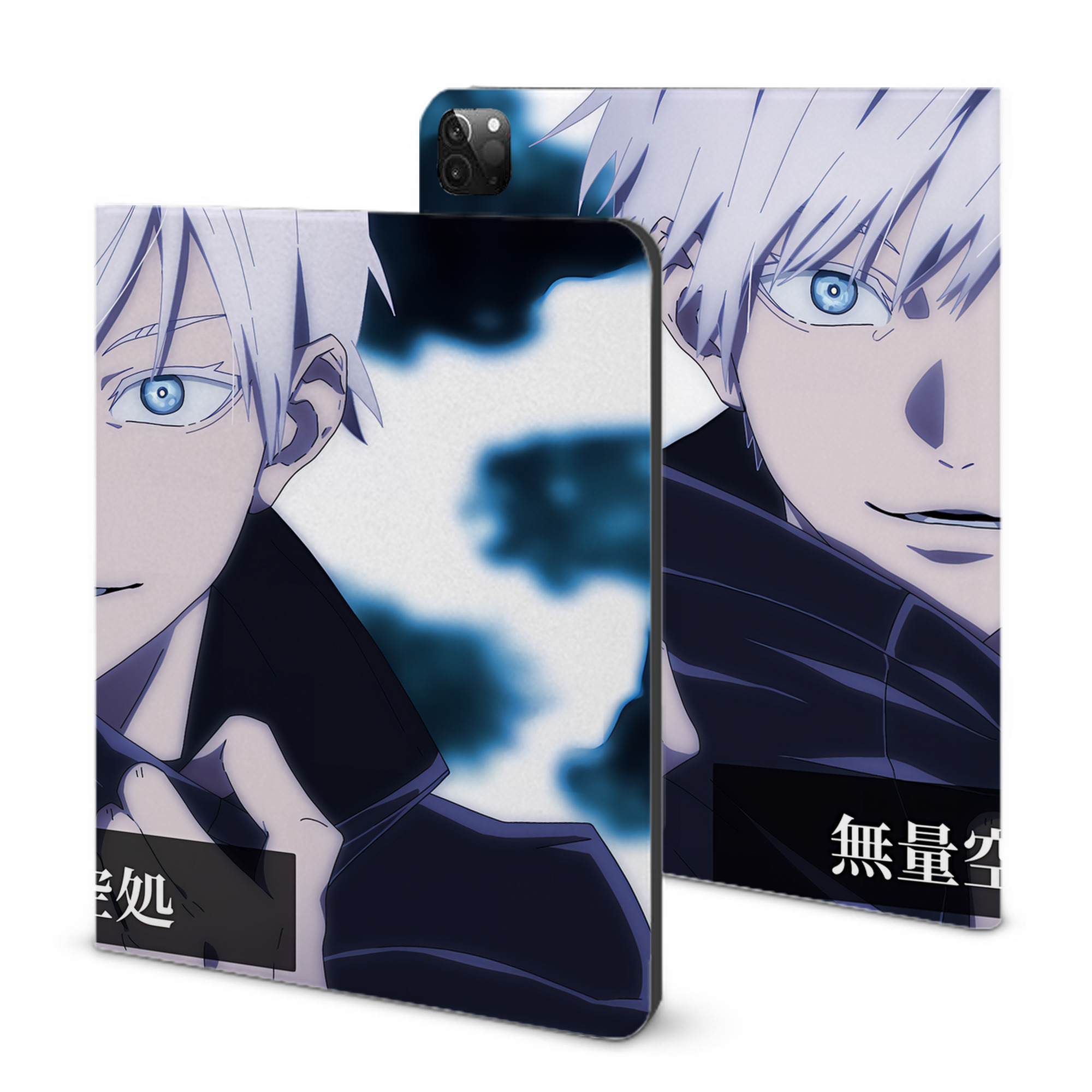 （画像用） 呪術廻戦 Jujutsu Kaisen IPadケース ペンホルダー付き ブックスタイルデザイン